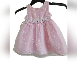 Sweet Heart Rose- Girl Dress 24 Mos  Pink Floral Kids